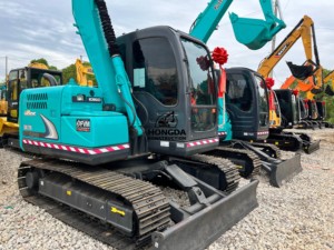 Kobelco เครื่องขุด SK75ขนาดเล็ก7ตัน8ตันรถขุดตีนตะขาบใช้ kobelco 75รถขุด - Product Image 5