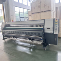 Impresora de lona solvente ecológica de gran formato de 1,6 M Precio barato Plotter de vinilo con cabezal de impresión DX5 fabricado por una empresa ecológica