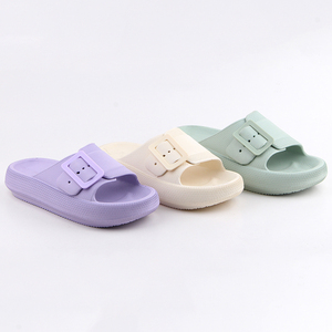 Regolabile <span class=keywords><strong>EVA</strong></span> Cloud scivoli donna Comfort recupero cuscino pantofole scarpe da spiaggia sandali da donna Custom scivoli pantofole da donna - Product Image 2