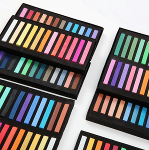 48 crayons de craie <span class=keywords><strong>pastel</strong></span>, pigments de couleur spécifiques aux étudiants en art, argile super légère, pour tableaux noirs, journaux et peintures de cours de vacances - Product Image 3