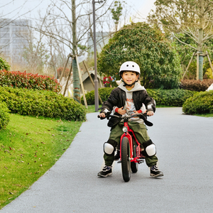 Trottinette 16 pouces pour enfants, vélo d'équilibre à 1 vitesse et vélo électrique à faible vitesse avec frein à disque pour l'apprentissage des enfants - Product Image 1