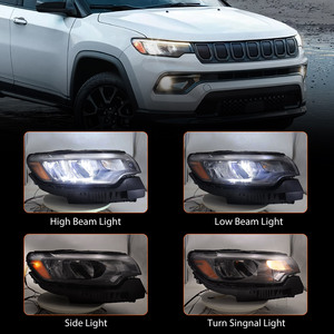 Faros LED para Jeep <span class=keywords><strong>Compass</strong></span> <span class=keywords><strong>2022</strong></span> 2023 OEM 68376986 - Product Image 5