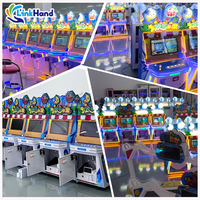 Mesin Game Skill Berkualitas Tinggi 6 Pemain Original Baru Desain 3D Gratis untuk Tempat Hiburan