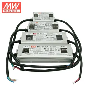 Mean Well XLG Series IP67 Driver Led peredupan Digital 20w 25w 50w 75w 100w 150w 200w 240w Meanwell Power Supply 12V 24V 48V