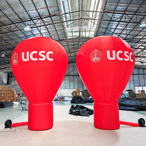 Advertising Inflatables <strong>Ground</strong> <strong>Balloons</strong> Activity Decoration Custom Design Giant Inflatable Hot Air <strong>Balloon</strong> for Sale Promotion - Product Image 1