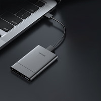 HDD Eksternal Portabel Lenovo F509 Kecepatan Tinggi, opsional 1TB 2TB 4TB, 2.5 inci USB3.2, untuk laptop dan desktop, Hard Disk Drive Portabel Mobile