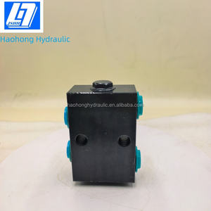 Haohong SO-H8L-J8 Dubbel <span class=keywords><strong>Pilot</strong></span>-Bediende Tweeweg Richtingsregelklep Hydraulische Klep 35Mpa Druk 40L/min Debiet M18*1.5 - Product Image 1