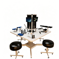 Mesa de Ejercicios Multifuncional LCD para Recuperación de Accidentes Cerebrovasculares, Entrenamiento de Extremidades Superiores |   Rehabilitación de Manos Ajustable y Duradera, Terapia Física