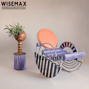 WISEMAX FURNITURE Fauteuil à bascule décoratif d'art créatif, mobilier de salon, chaise longue en cuir, fauteuil de détente pour <span class=keywords><strong>adultes</strong></span>, fauteuil d'appoint - Product Image 1