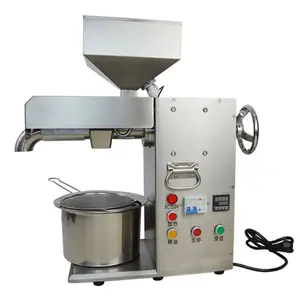 304 stainless steel Tea Seed Basil Sesame Oil automatic coconut sunflower oil presser machine