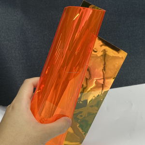 <span class=keywords><strong>Tissu</strong></span> holographique en PVC <span class=keywords><strong>Transparent</strong></span> miroir, Iridescent, <span class=keywords><strong>tissu</strong></span> en vinyle <span class=keywords><strong>Transparent</strong></span>, de couture, artisanat, bricolage - Product Image 1