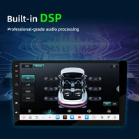Reproductor de DVD para Auto Android 15 DSP Universal de Alta Gama, 8 Núcleos, MFI, CarPlay Inalámbrico, Pantalla Táctil de 128G, Radio, GPS, Navegación