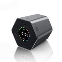 Pomodoro Timer Cube LED Silent Kitchen Countdown Beauty Sports Learning Reminder Timer Digital Gravity Sensor Desk Visual Timer
