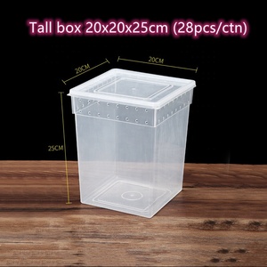 Gamelle plastique pour Reptile, boîte d'alimentation, terrarium, pour abri de voyage, pour gecko grenouille, araignée, serpent, lézard - Product Image 3