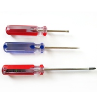 Mini Destornillador de Estrella T10 T15 T20 T25 T30 de Acero 45 con Mango de Plástico para Reparación de Electrónica