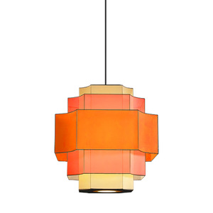 Luminaire suspendu de style chinois, carré, E27 LED, pour restaurant, bar, usage intérieur - Product Image 5