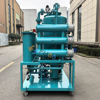 Machine de filtration d'huile de transformateur à vide poussé 9000L/H ZYD-150, purificateur d'huile pour appareillage électrique