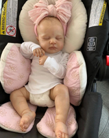 50cm comme un vrai sommeil vivant Reborn bébé LouLou avec peau de peinture 3D veines visibles 20 pouces nouveau-né poupée jouet Bebe Silicone