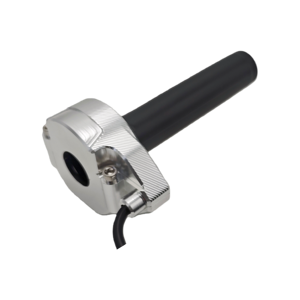 Acelerador de Giro Completo Estilo Surron LightBee CNC Colorido con Puños, Conector Macho de <span class=keywords><strong>3</strong></span> Pines, Plateado, Dorado, Rojo, Azul, Morado - Product Image 3