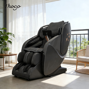 Silla de Lujo para el Hogar con Mecanismo 3D de Acero Inoxidable, 12 Programas Automáticos, Calor en la Cintura, Rodillos para Pies y Luz Ambiental - Product Image 1