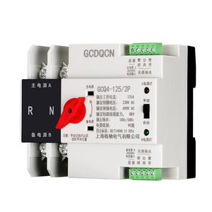 Shanghai Gcdqcn Automatic Transfer <b>Switch</b> Gcq4 125a 2p Single Phase Pc Grade For Household Use - Product Image 1