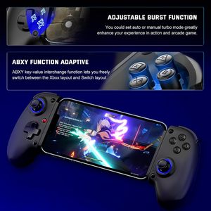 Ye BSP-D11 Telescopic Mobile Gaming <b>Controller</b> BT Stretching Gamepad 6-axis Gyro Vibration <b>for</b> Android IOS Mobile <b>Phone</b> P3 - Product Image 2