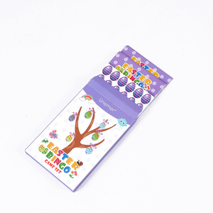 Nouveau produit papier Rececle écologique motif d'impression personnalisé jouet de carte de <span class=keywords><strong>Bingo</strong></span> de Pâques pour le jeu - Product Image 5