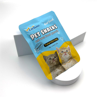 Nourriture humide pour chat de saumon de lapin de haute qualité 60 g/paquet collations de viande de qualité supérieure pour le gain de poids nourriture pour chat en gros