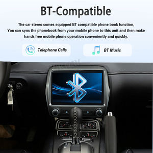 Radio Estéreo para Auto Chevrolet Camaro 2010-2015, Carplay Inalámbrico, Navegación GPS, Reproductor Multimedia, Pantalla Táctil de 8 Pulgadas, Unidad Principal - Product Image 4