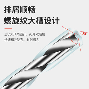 Niu Xiang Miniature Drill Bits 0.5-3mm Metric Jobbers Length Bright Uncoated Hex Shank for Nonferrous Metals - Product Image 3