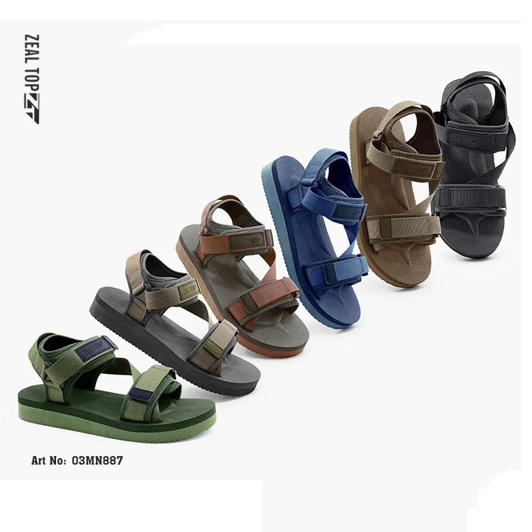 Hot Selling Casual Summer Sandals-Sports Fashion Beach Slide Custom men's shoes sandals mens slippers casual sandals