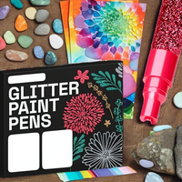 Stylos à peinture pailletée OEM 24 couleurs, double pointe, marqueurs acryliques pour l'écriture artistique, verre, tissu, scrapbooking, bricolage, fabrication artisanale, 0,7 mm
