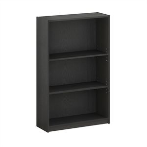 <span class=keywords><strong>OUHAN</strong></span> Bibliothèque moderne réglable à 3 niveaux Mobilier de maison simple avec fonction pliable pour cuisine, école ou salle de bain - Product Image 1