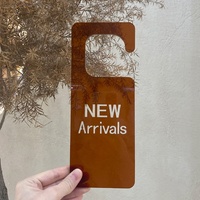 Tout nouveau panneau d'affichage personnalisé en acrylique, magasin de vêtements, offre spéciale, liste de promotion, carte d'affichage en acrylique