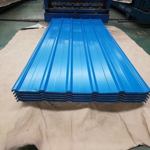 Tôle de Toiture en Acier Ondulé Prépeint Galvanisé Z10-Z29, Largeur 800mm 900mm, Revêtement Souple 0.22-0.25mm - Product Image 5
