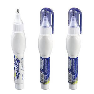 นักเรียนใช้ปากกาเหลวแก้ไขข้อ<span class=keywords><strong>ผิด</strong></span>พลาดสีขาวขนาด 6 มล. และน้ำยาแก้ไขข้อ<span class=keywords><strong>ผิด</strong></span>พลาดสำหรับสำนักงานและการเรียนทั่วไป - Product Image 1