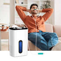 Inhalateur moléculaire portable 225 ml pour la maison, machine d'inhalation d'hydrogène PEM de bureau, débit de 150-300 ml/min