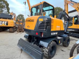 รถขุดฮุนได 60w 60WVS มือสองสำหรับขาย ของแท้จากเกาหลี ฮุนได 60 แบบมีล้อ รถขุด 6 ตัน พร้อม EPR_เยอรมนี_บรรจุภัณฑ์ คูโบต้า - Product Image 6