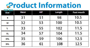 Pantalon pour hommes personnalisé Top One Plus Size Sport Gym Golf Casual Stacked Sweat Track Joggers pour les sports et les divertissements - Product Image 5