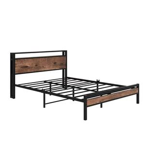 Precio al por mayor: Camas de madera de todos los tamaños, camas metálicas con espacio de almacenamiento, muebles de dormitorio de fácil montaje. - Product Image 5