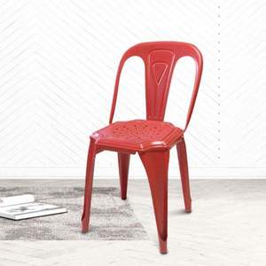Silla de Bar de Estilo Industrial Moderno, Color Personalizado, Diseño Apilable y Resistente para Uso Doméstico y Comercial - Product Image 1