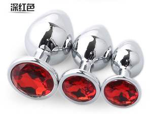 1 Set 3 Ukuran Metal <span class=keywords><strong>Butt</strong></span> <span class=keywords><strong>Plug</strong></span> Mainan Seks Anal Mainan Rayuan untuk Pria & Wanita Mainan Dewasa Seks Anal SM Mudah Dimasukkan Pelatih Anal - Product Image 4