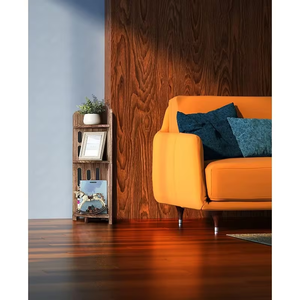 Estante Esquinero de Madera para Baño, de 3 Niveles, Estante de Exhibición de Madera Maciza para Espacios Estrechos, Estante Esquinero de Madera para Ducha, Soporte para Plantas, Mesita de Noche - Product Image 5