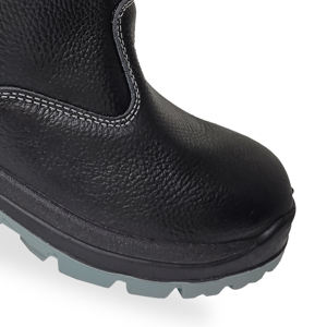 รองเท้าบูทนิรภัยสำหรับงานขุดเจาะเหมือง กันน้ำ ทนความร้อน ป้องกันกระดูกฝ่าเท้า สำหรับงานก่อสร้างใต้ดิน - Product Image 4