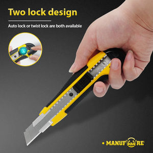 18 مللي متر 60 # شفرة الكربون الصلب سكين القاطع خلفيات المفاجئة قبالة سكين ستانلي المفاجئة قبالة سكّين متعدّد الاستخدامات - Product Image 5