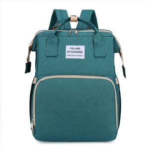 MM08 2024 Nueva mochila de mamá personalizada Pañales Bolsa de bebé Moda de lujo Venta al por mayor Mamá Bolsa de pañales para bebé - Product Image 3