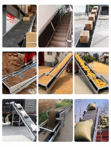 橡胶谷物移动式倾斜皮带输送机矿砂输送机皮带机价格谷物输送机械 - Product Image 4