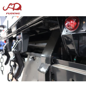 Semi-<span class=keywords><strong>remorque</strong></span> à benne basculante hydraulique à pointe arrière en acier robuste personnalisée, capacité <span class=keywords><strong>de</strong></span> 100 tonnes pour le transport <span class=keywords><strong>de</strong></span> marchandises <span class=keywords><strong>de</strong></span> construction - Product Image 6