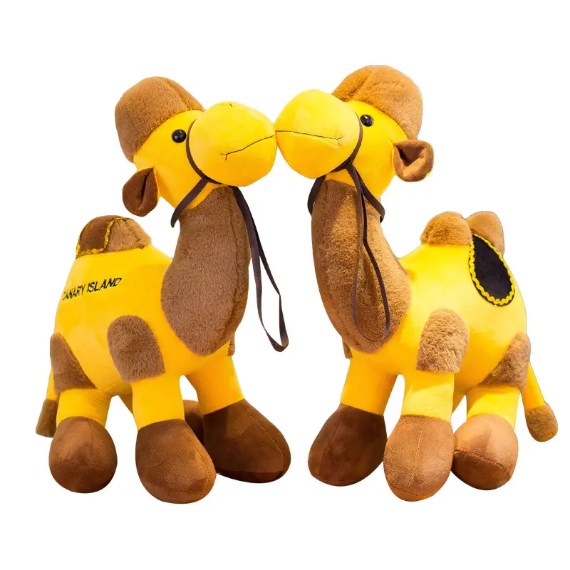 2023 Juguetes de Peluche Cute Stuffed Animal Plush Camel Promocional Soft Toy para crianças