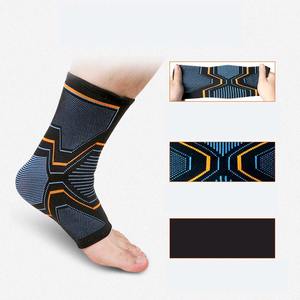 HKD Nouvelle attelle de <span class=keywords><strong>cheville</strong></span> élastique tricotée pour la protection contre les entorses, équipement de course et de fitness chaud pour hommes et femmes - Product Image 4